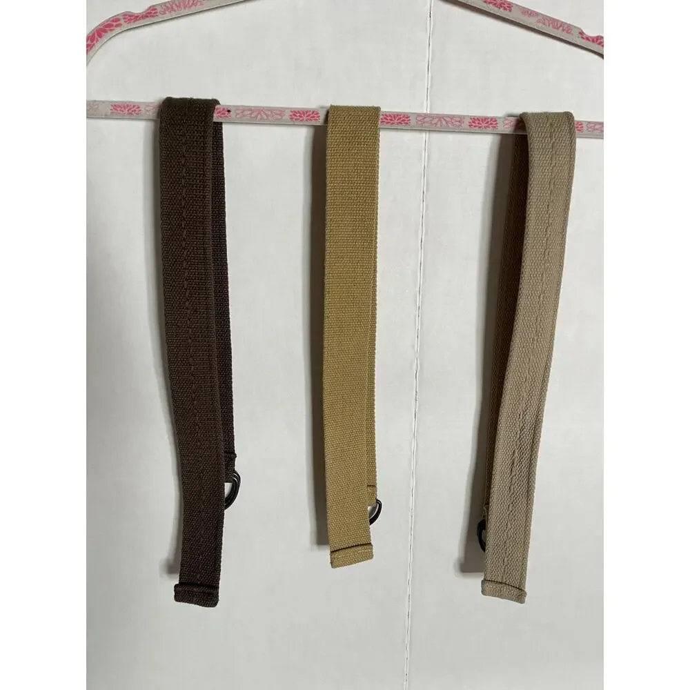 Set of 3 children's rope belts
